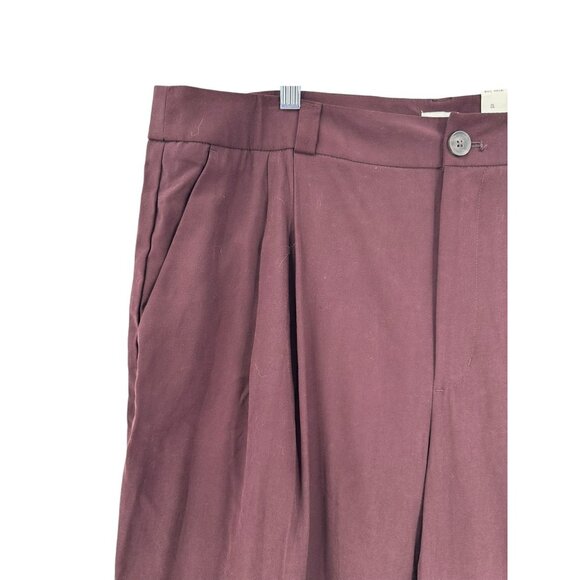 A New Day‎ Pants Womens 16R High Rise Wide Leg Office Siren Corpcore Career NWT - Picture 9 of 13